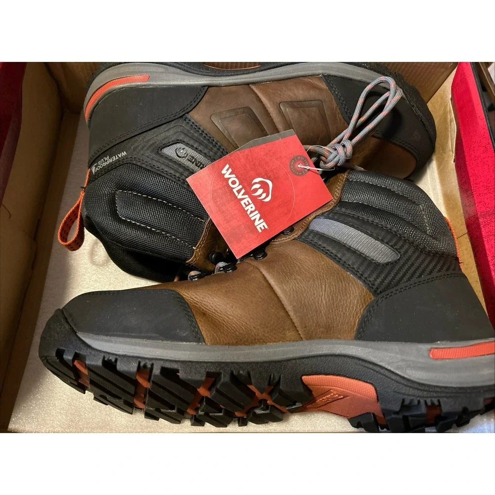 Wolverine Chisel 2 Steel Toe Waterproof Hiking/Work Boot Men's 11.5M W231044 - Picture 7 of 9